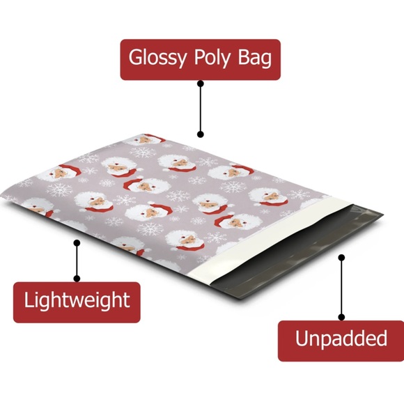 3 SETS LEFT! 🎅🏼20 Designer Santa & Snowflakes - 10 x 13 in - Picture 4 of 5